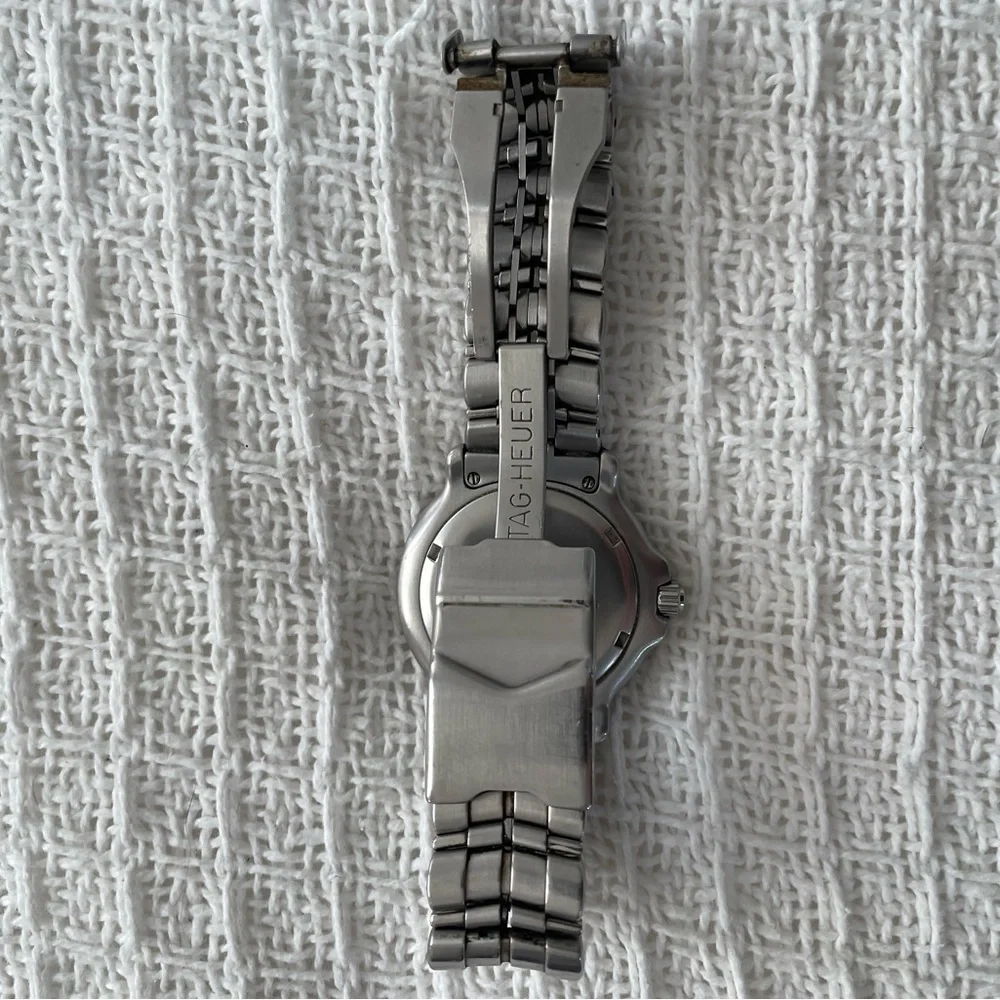 Tag Heuer Silver and White Men's Watch - Picture 2 of 3